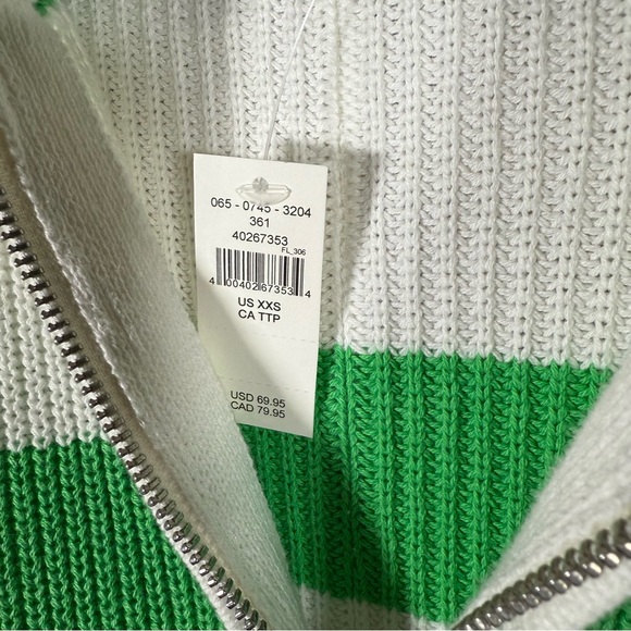 NWT aerie beyond quarter zip pullover oversized sweatshirt size XXS - Picture 6 of 8